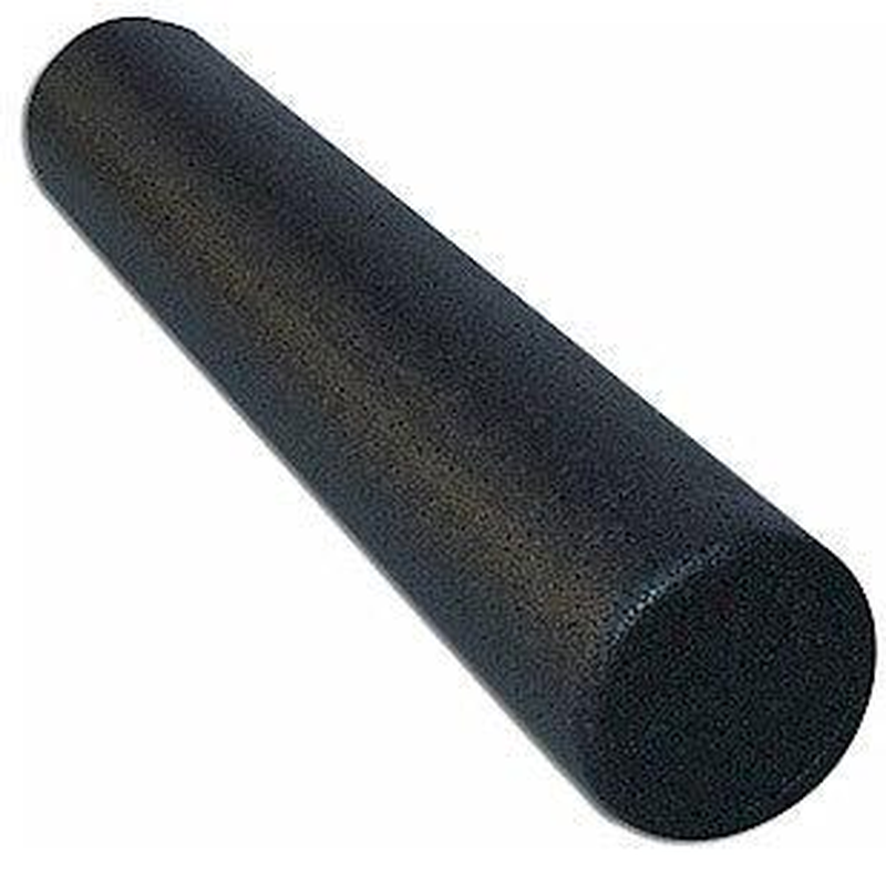 High-density foam rollers from The Peak Pivot set for recovery and stretching, shown in black with textured surface.