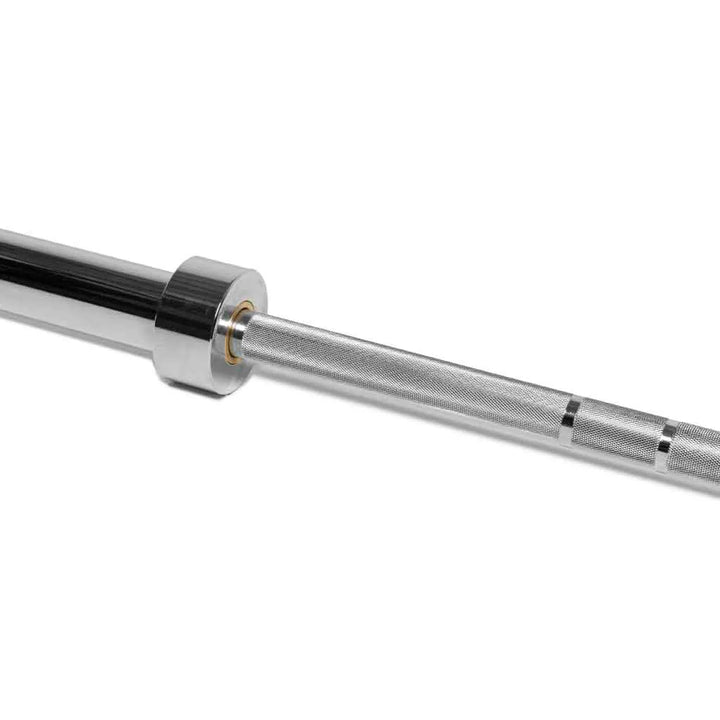 Barbell Standard 1500 Olympic weight set with a sturdy barbell and weight plates for strength training and gym workouts.