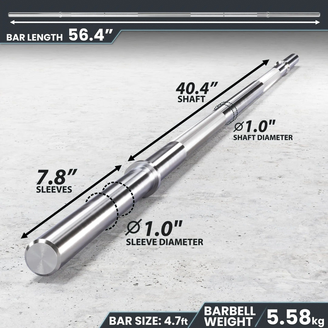 Synergee 1" Barbell
