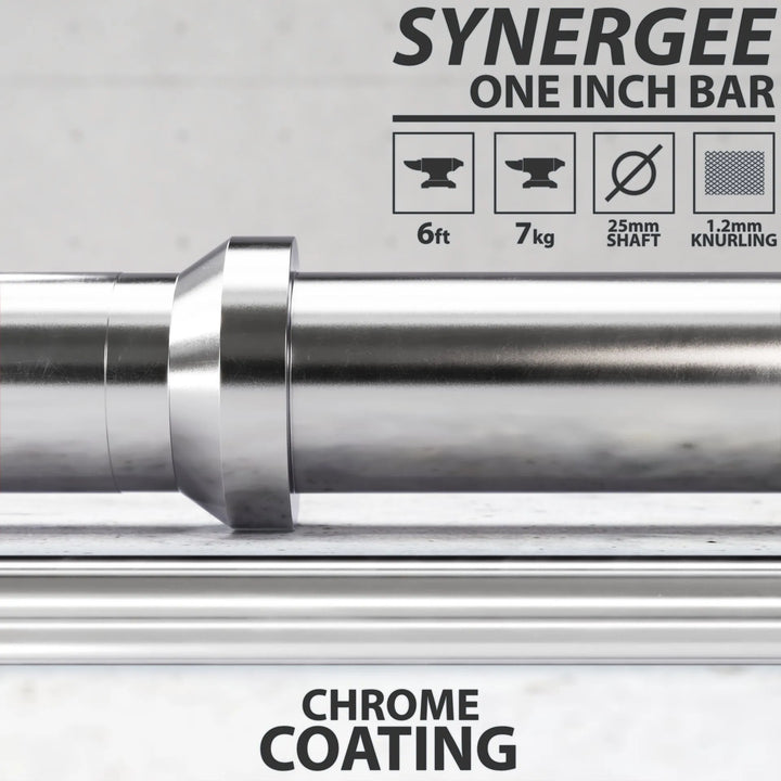 Synergee 1" Barbell