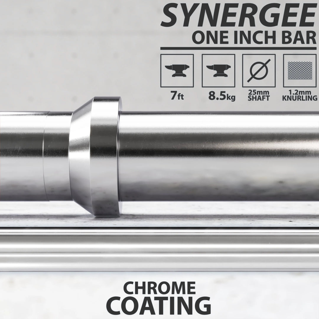 Synergee 1" Barbell