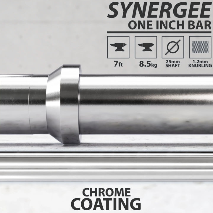 Synergee 1" Barbell