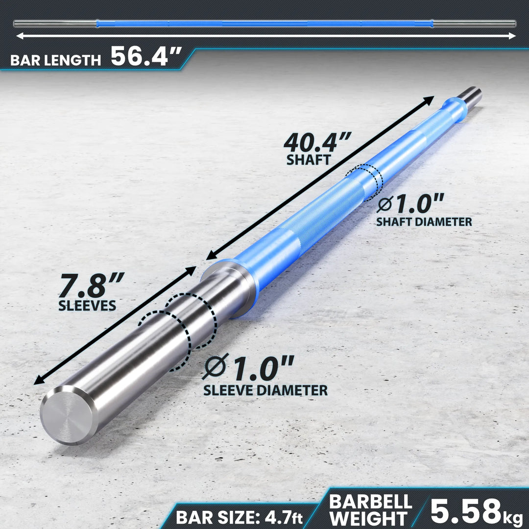 Synergee 1" Barbell