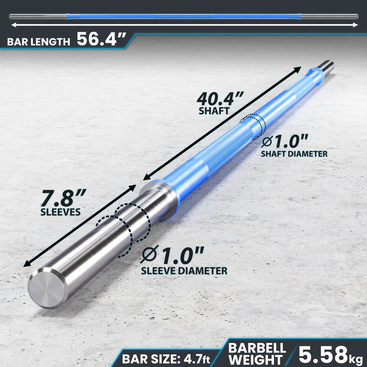 Synergee 1" Barbell
