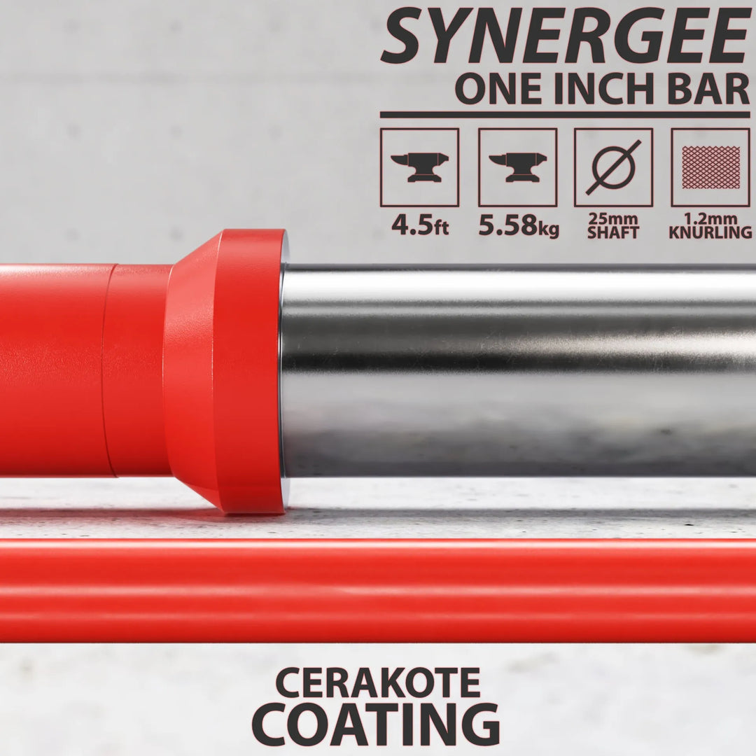 Synergee 1" Barbell