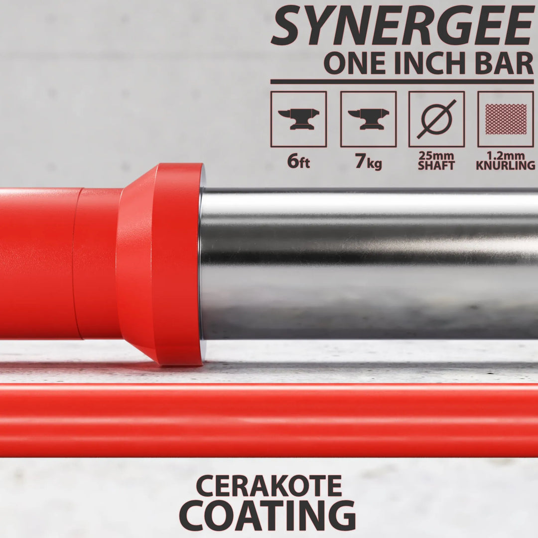 Synergee 1" Barbell