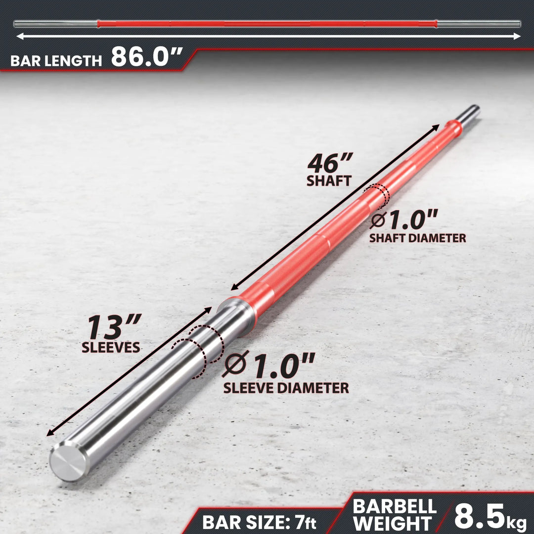 Synergee 1" Barbell