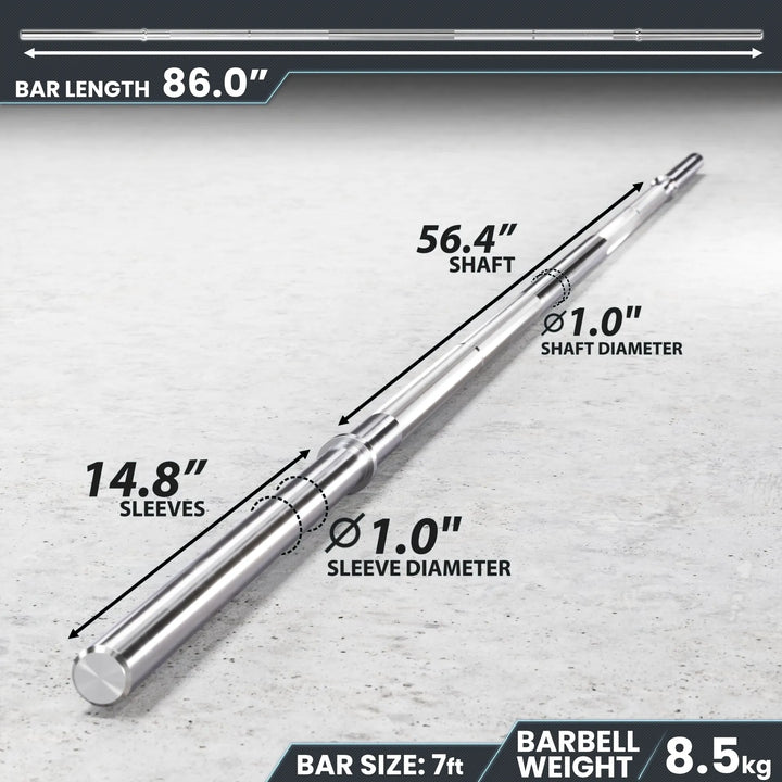 Synergee 1" Barbell