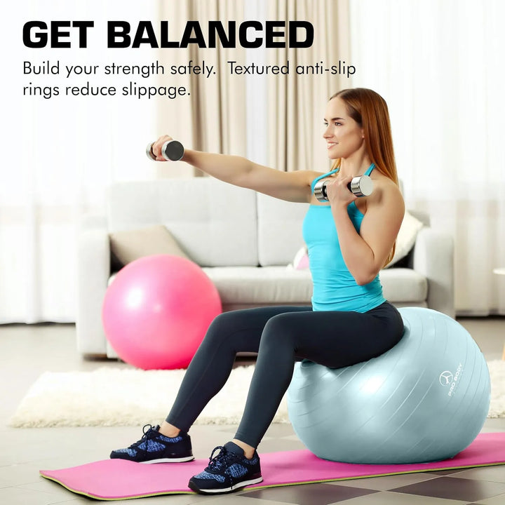 Balance Ball – Anti-Burst Yoga Ball for Fitness