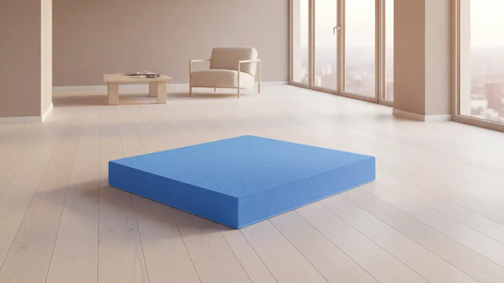 The Peak Pivot balancing workout equipment, core and stability balance pad for fitness and exercise stability training.