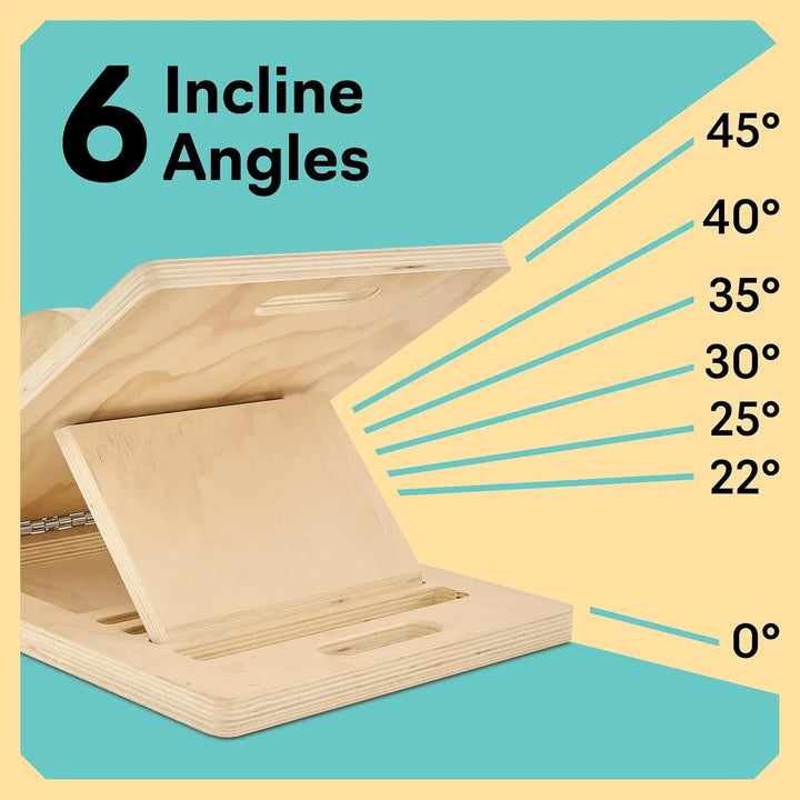 Balance Board – 3-in-1 Wooden Slant &amp; Calf Stretch Board