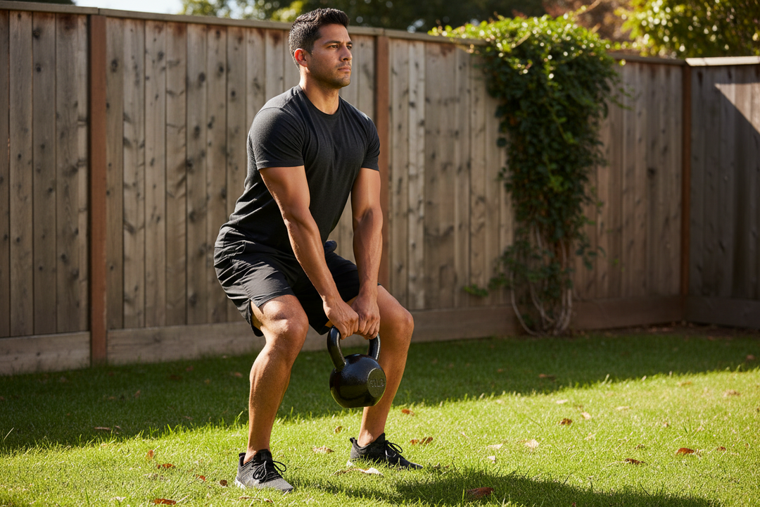 Cast iron kettlebell weight from The Peak Pivot, suitable for home and gym workouts, with a durable handle and compact design.