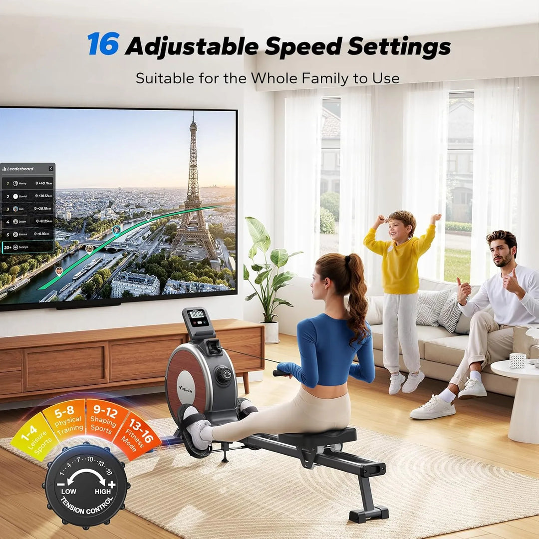 Magnetic Resistance Rowing Machine