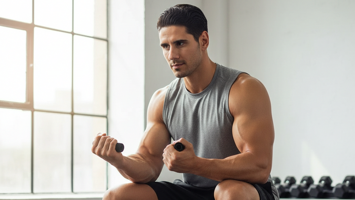 Set of four Forearm Training Grip Strengtheners from The Peak Pivot for improving grip and forearm strength at home