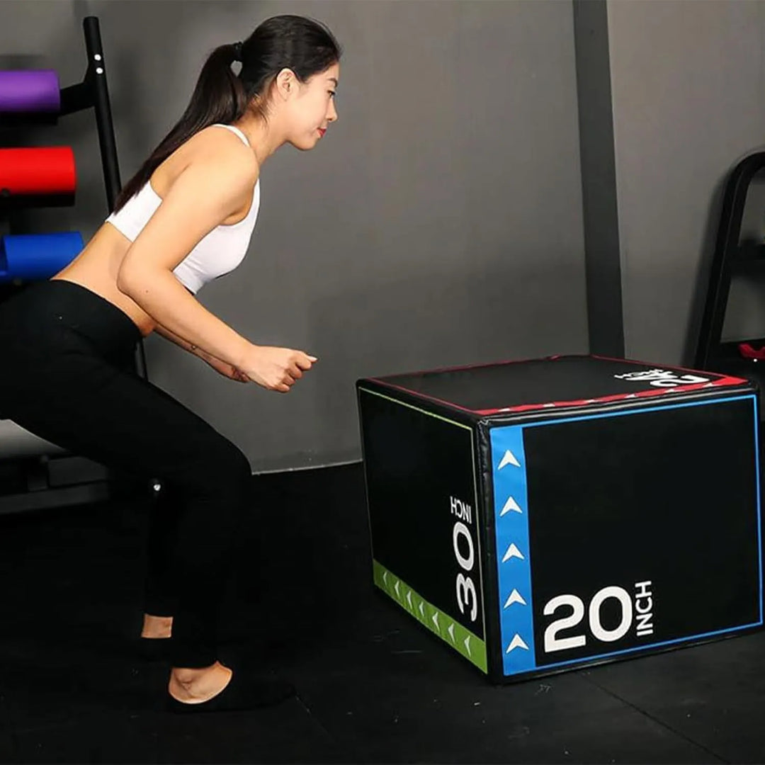 3-In-1 Foam Plyometric Jump Box