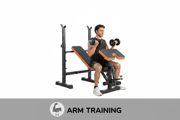Multi-Function 6 in 1 Weight Bench Set
