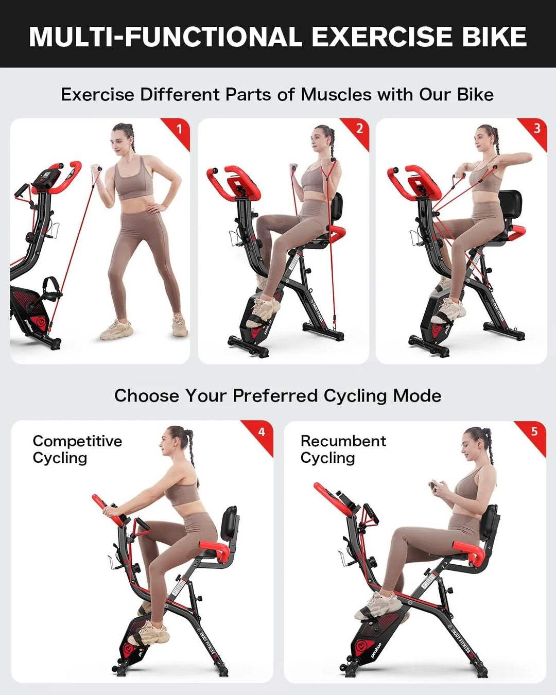 Folding Exercise Bike