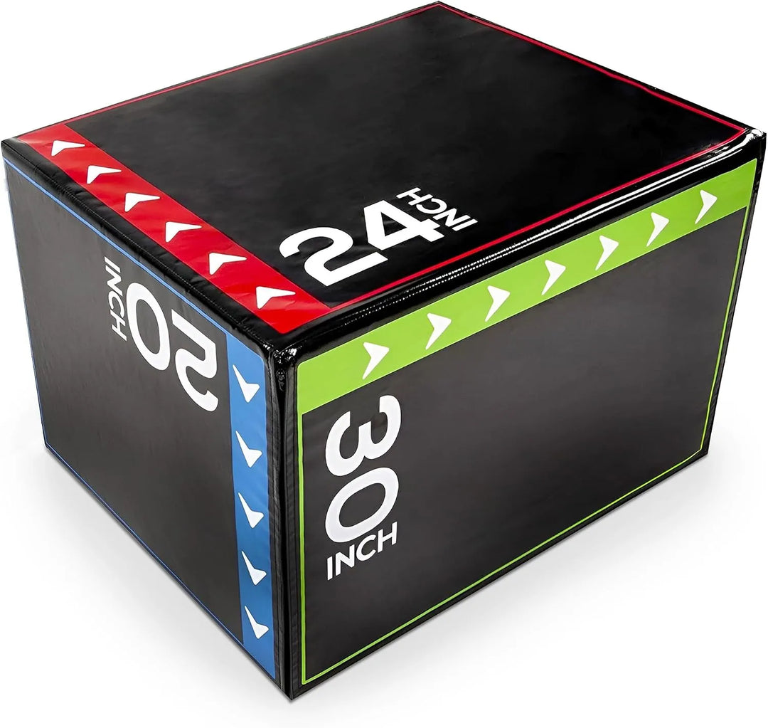 3-In-1 Foam Plyometric Jump Box