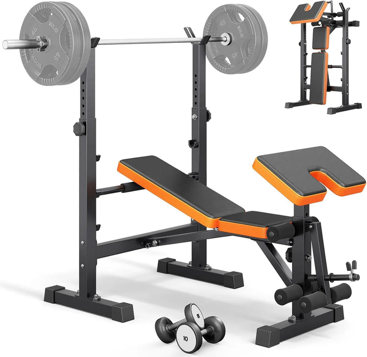 Multi-Function 6 in 1 Weight Bench Set