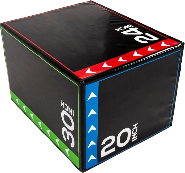 3-In-1 Foam Plyometric Jump Box