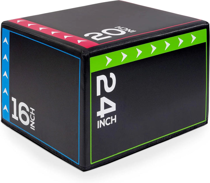 3-In-1 Foam Plyometric Jump Box