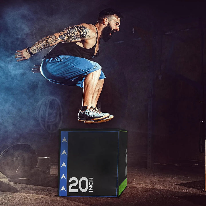 3-In-1 Foam Plyometric Jump Box