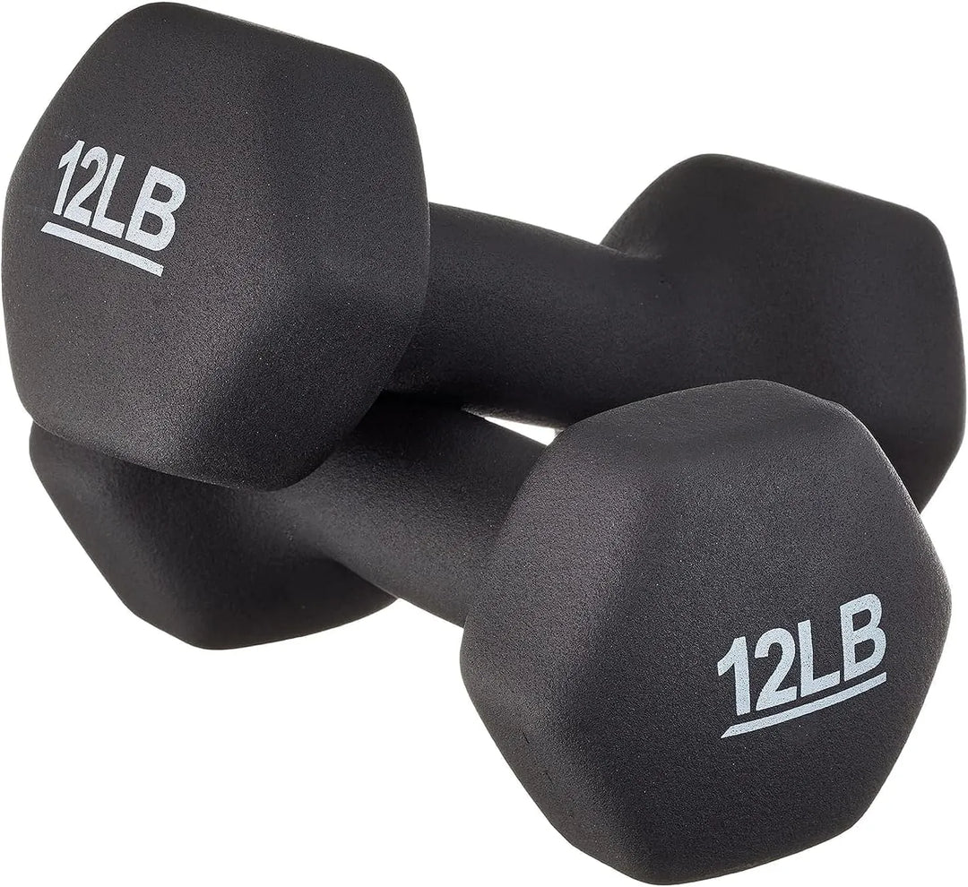 Neoprene Hex Dumbbells with Non-Slip Grip