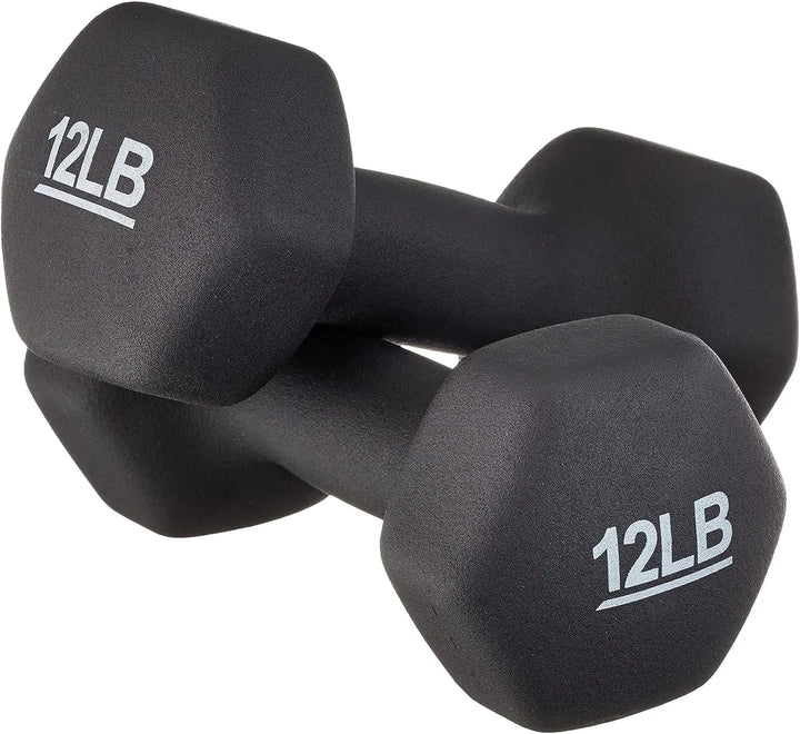 Neoprene Hex Dumbbells with Non-Slip Grip