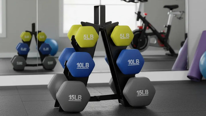 Neoprene Hex Dumbbells with Non-Slip Grip