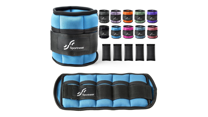 Adjustable Ankle Weights | 2-10 lb Set