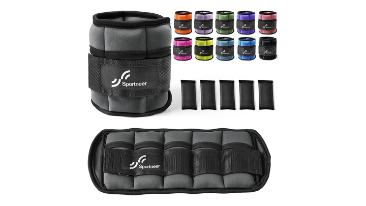 Adjustable Ankle Weights | 2-10 lb Set