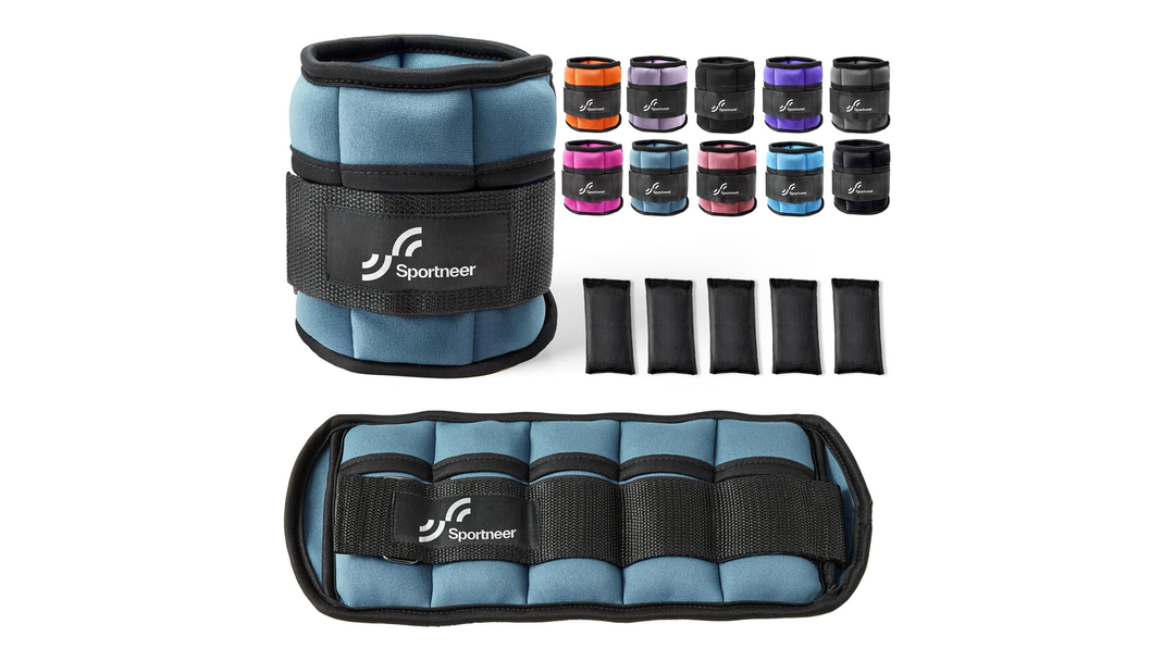 Adjustable Ankle Weights | 2-10 lb Set