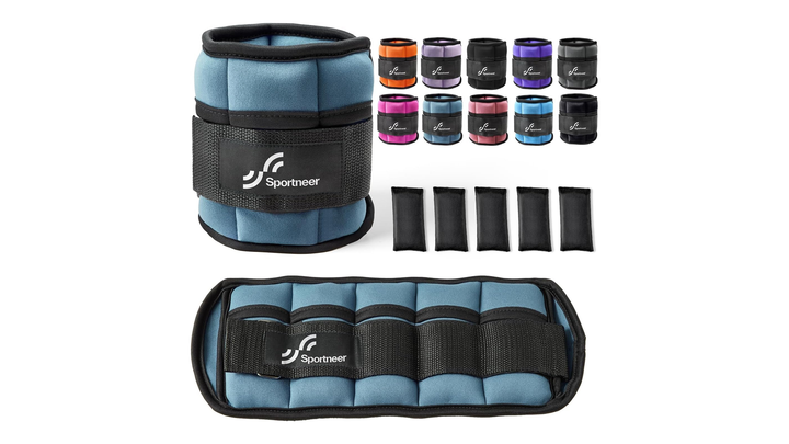 Adjustable Ankle Weights | 2-10 lb Set