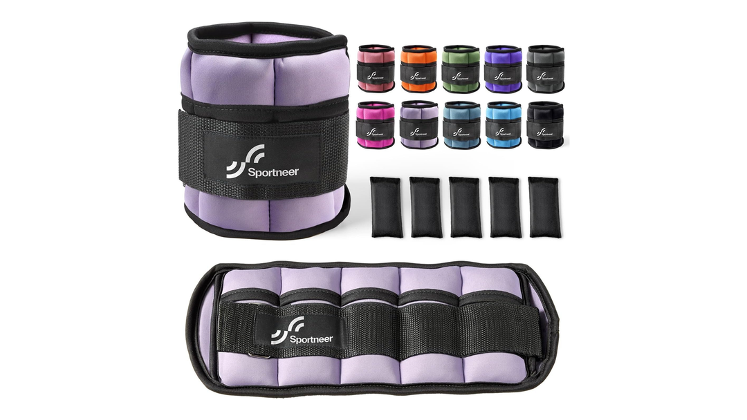 Adjustable Ankle Weights | 2-10 lb Set