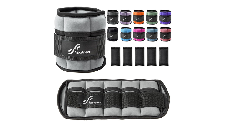 Adjustable Ankle Weights | 2-10 lb Set