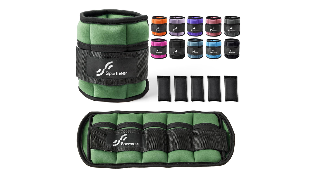 Adjustable Ankle Weights | 2-10 lb Set