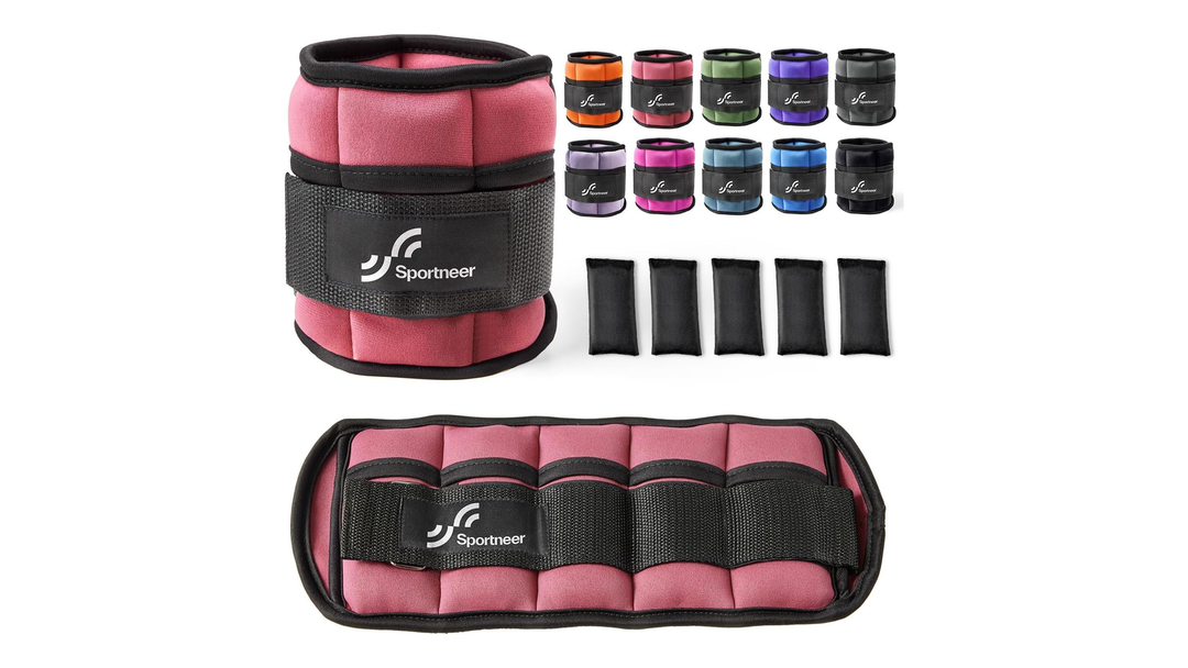 Adjustable Ankle Weights | 2-10 lb Set