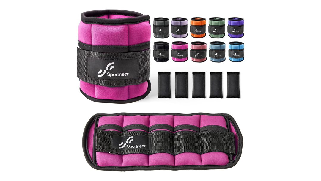 Adjustable Ankle Weights | 2-10 lb Set