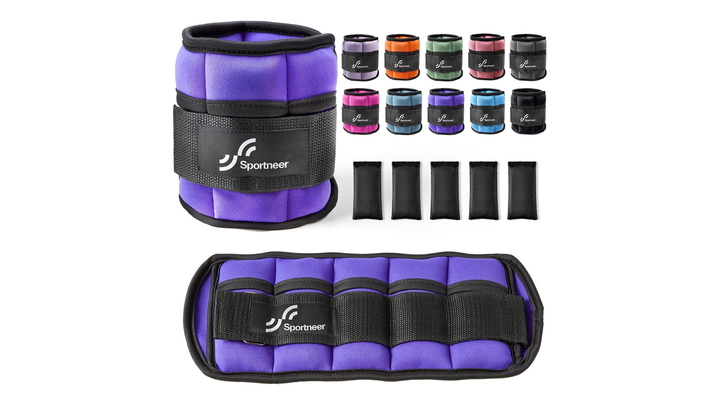 Adjustable Ankle Weights | 2-10 lb Set