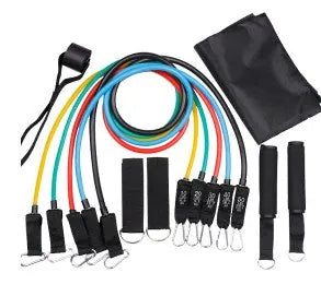 Resistance Bands Set | 11-15 Piece Home Gym Kit