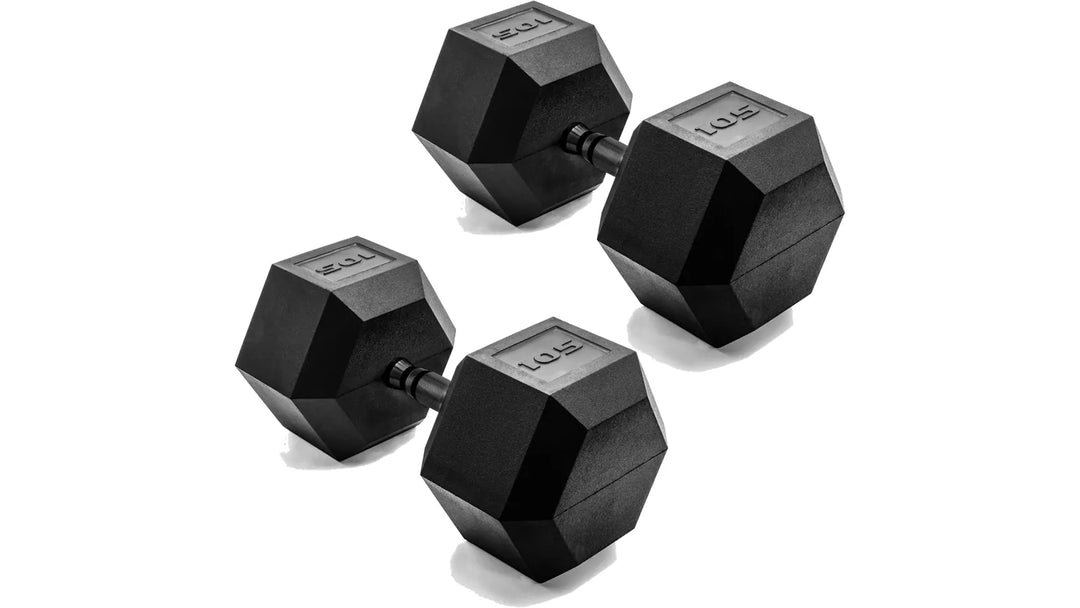 Cast Iron Hex Dumbbells