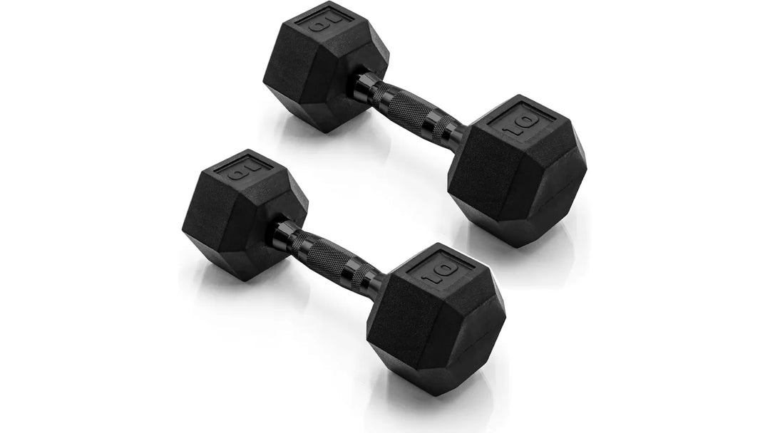 Cast Iron Hex Dumbbells