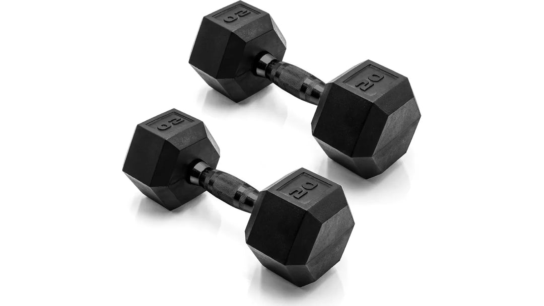 Cast Iron Hex Dumbbells