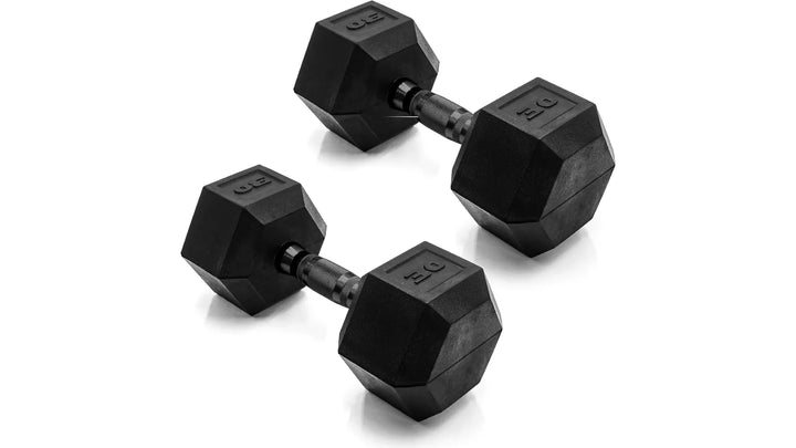 Cast Iron Hex Dumbbells