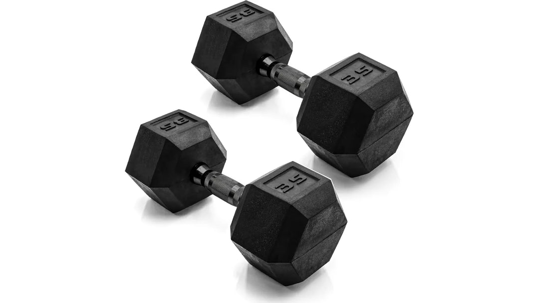 Cast Iron Hex Dumbbells