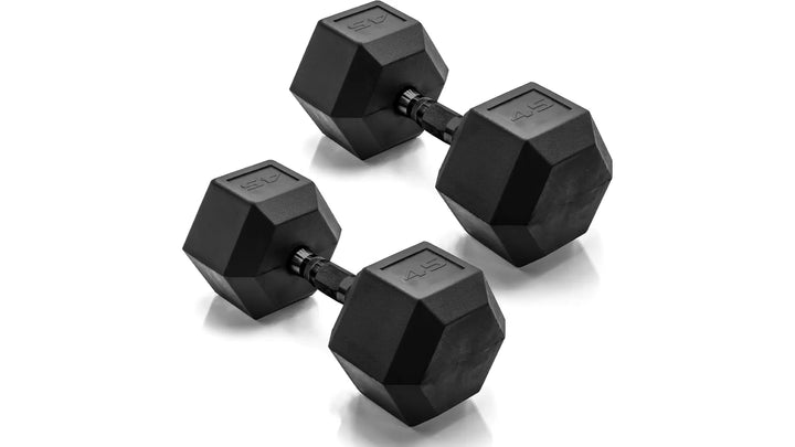 Cast Iron Hex Dumbbells