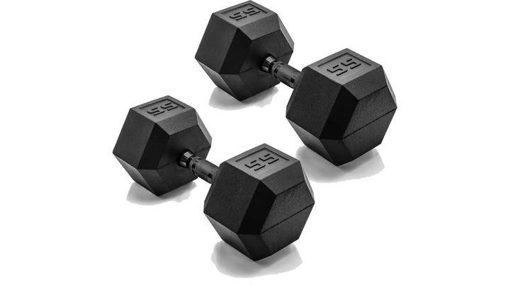 Cast Iron Hex Dumbbells