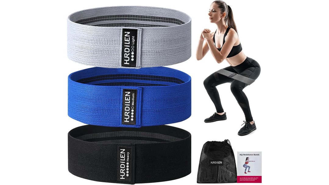 Full Body Fabric Exercise Bands | 3 Resistance Levels