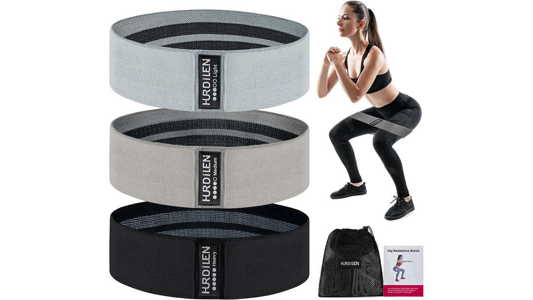 Full Body Fabric Exercise Bands | 3 Resistance Levels