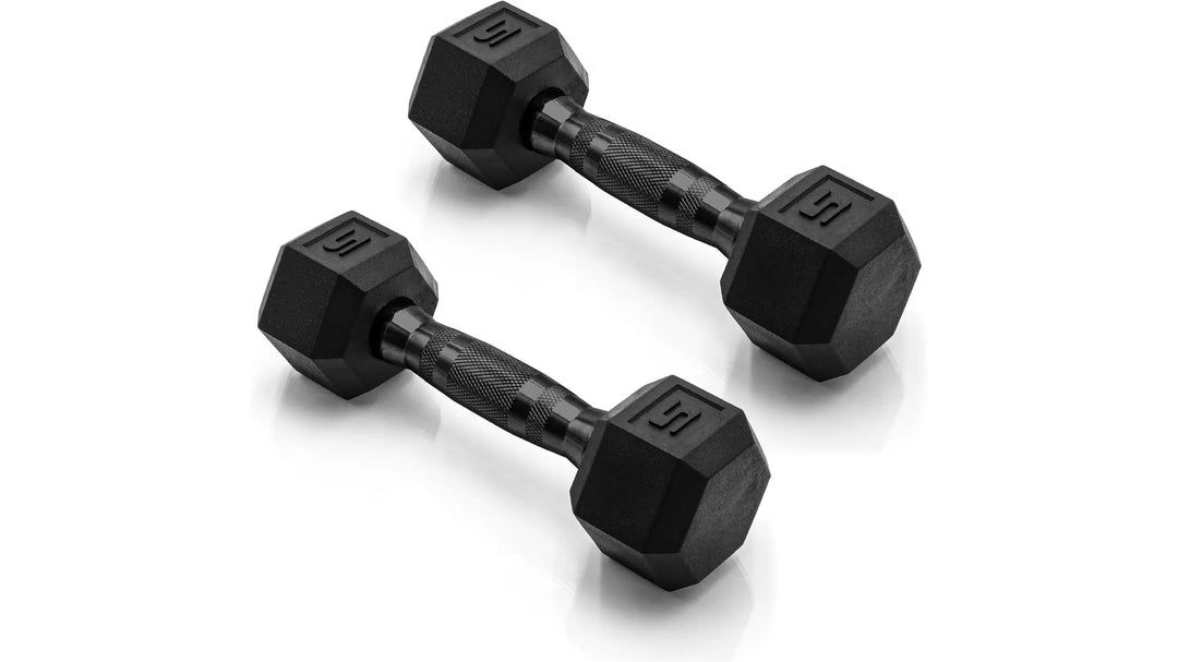 Cast Iron Hex Dumbbells